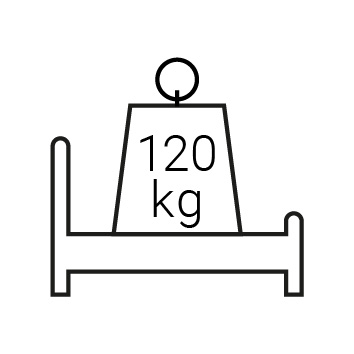 Nosnosť roštu až 120 kg